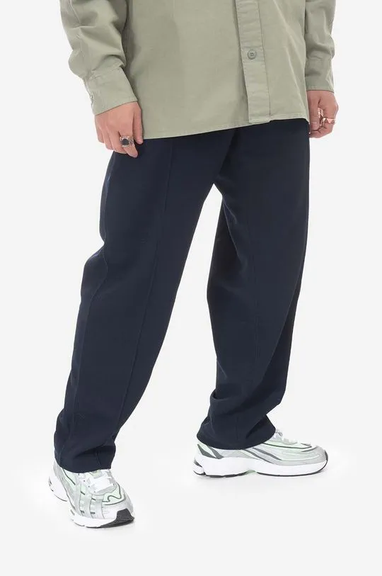 Engineered Garments trousers men's blue color