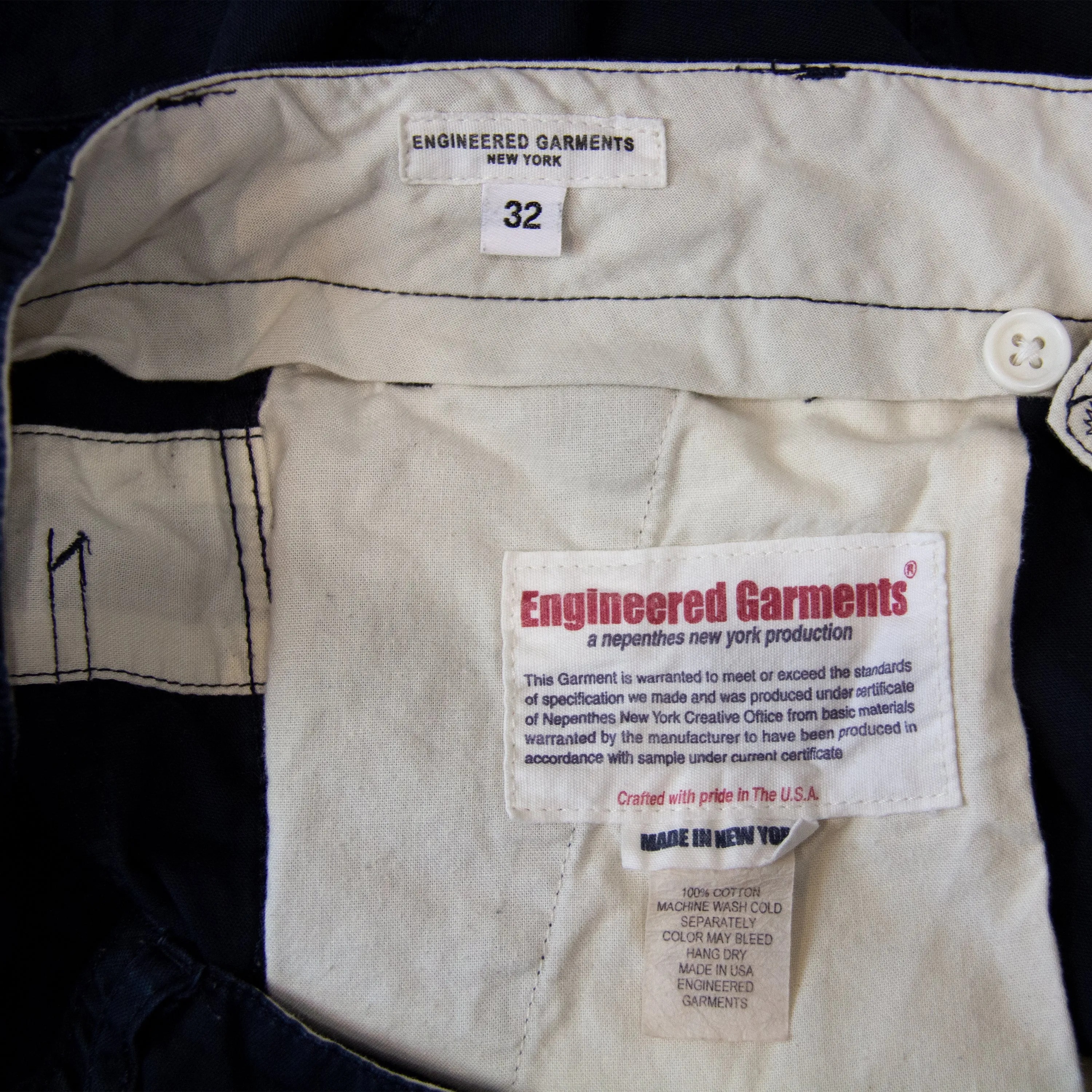 ENGINEERED GARMENTS WORK PANT