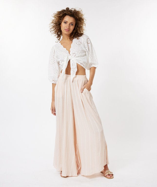 Esqualo Pants With Embroidery - HS2316220