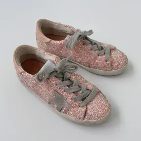 Golden Goose x Bonpoint Pink Glitter Sneakers: Size EU 30