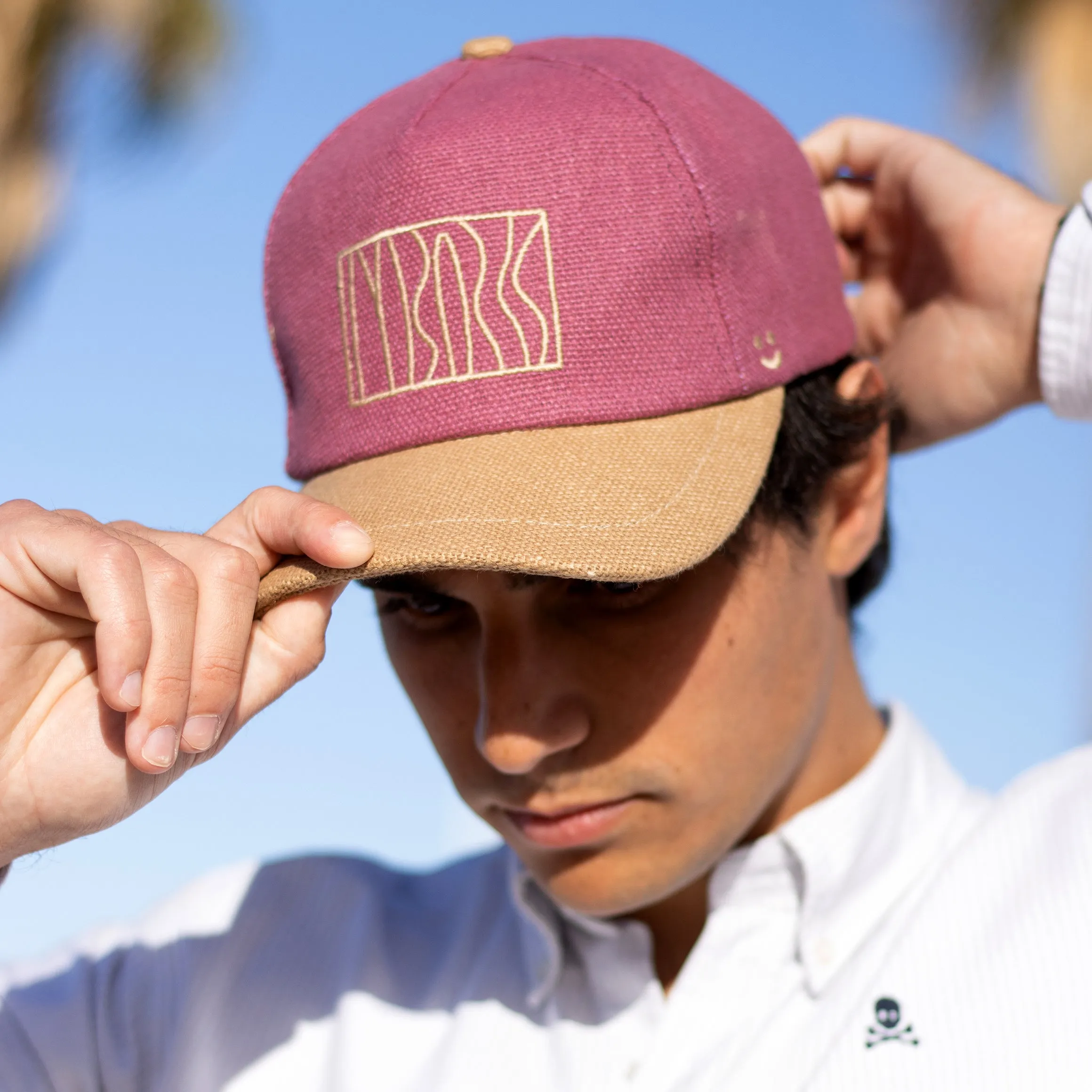 Gorra Capri Rosado