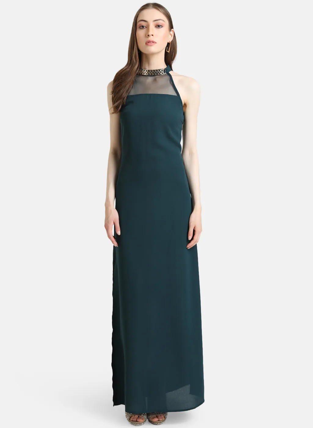 Halterneck Maxi Dress