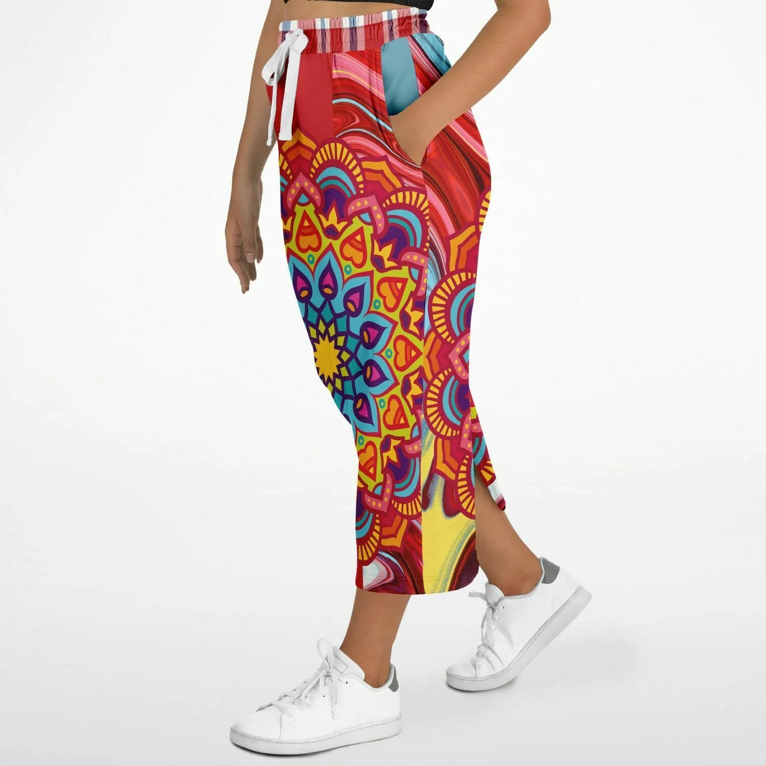 Hippy-Dippy Mandala Long Pocket Skirt