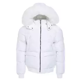 Jordan Craig Cross Bay Bomber Jacket (White) 91615