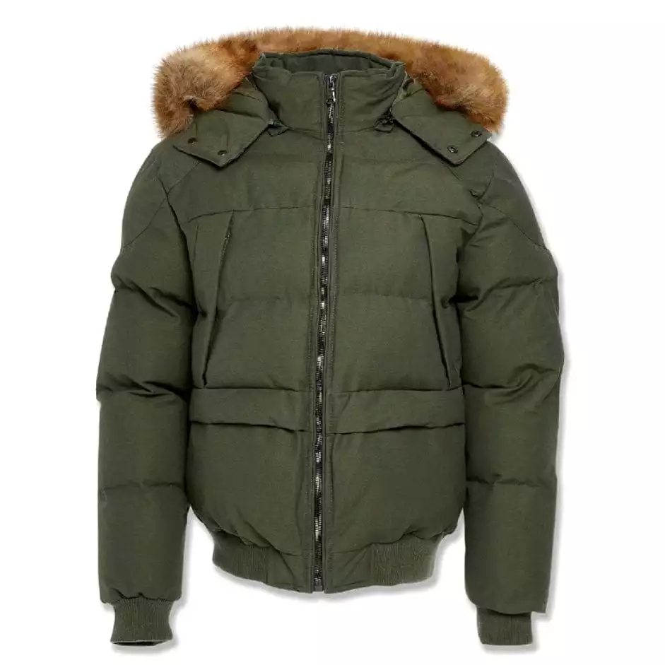 Jordan Cross Bay Bomber Jacket (Army Green) 91615