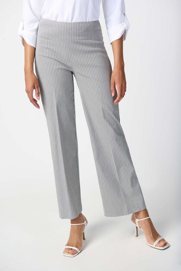 Joseph Ribkoff Vertical Striped Wide Leg Pants Style - 241197