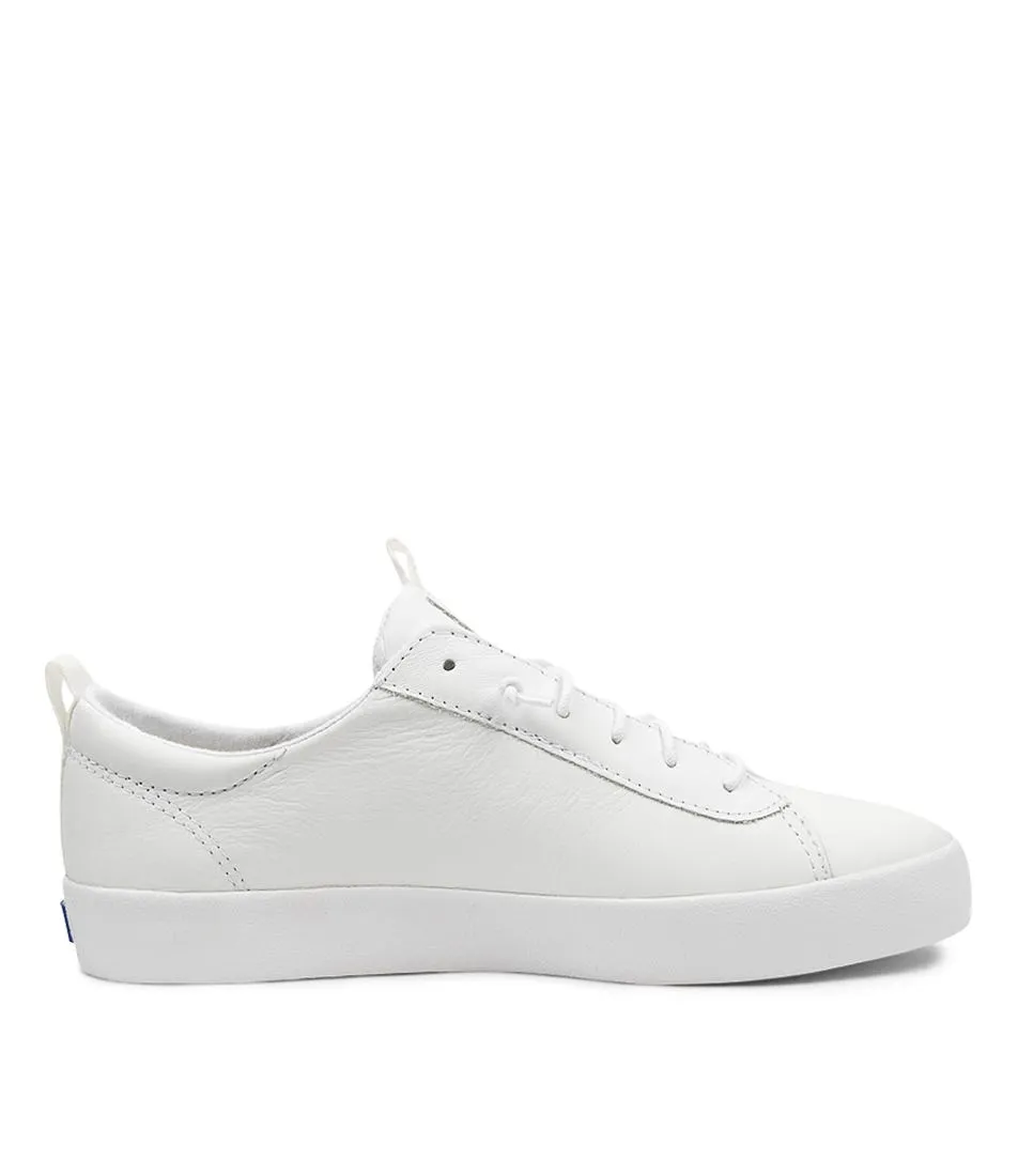 KEDS Kickback White Leather