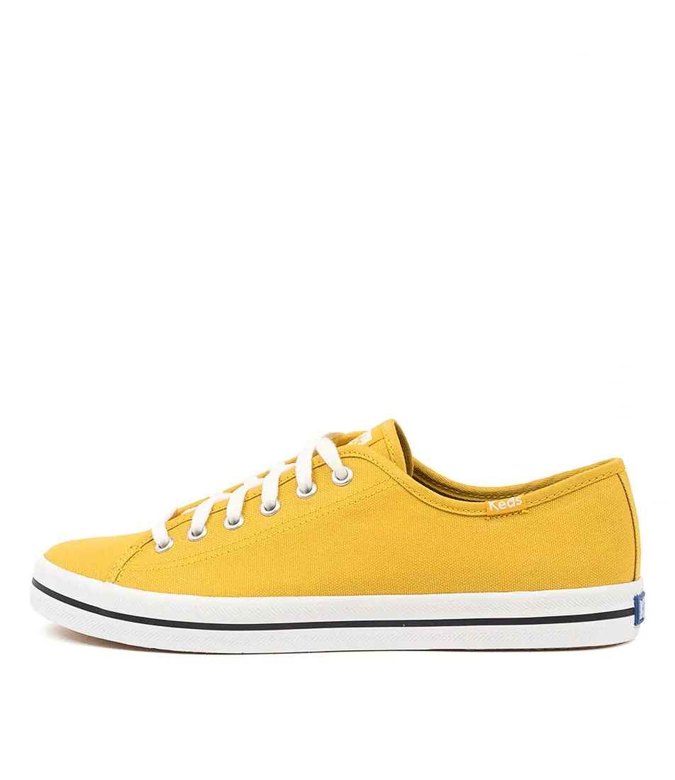 KEDS Kickstart Yellow Canvas