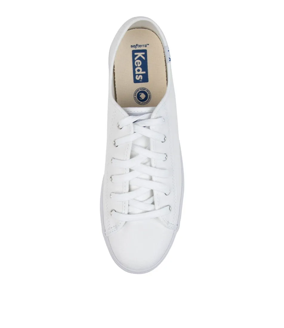 KEDS Triple Kick Organic White