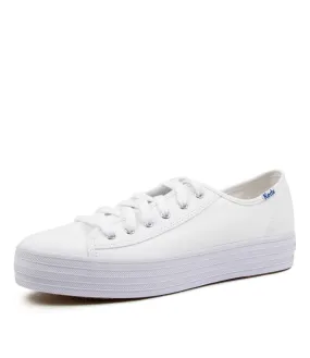 KEDS Triple Kick Organic White