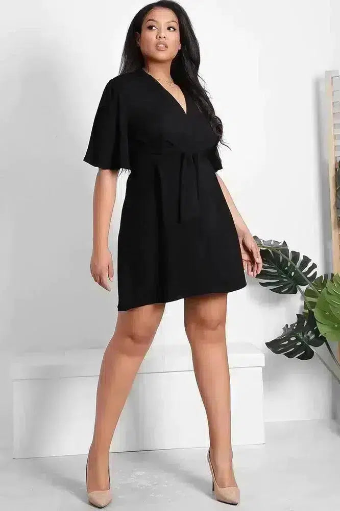 Kimono Knot Top Dress