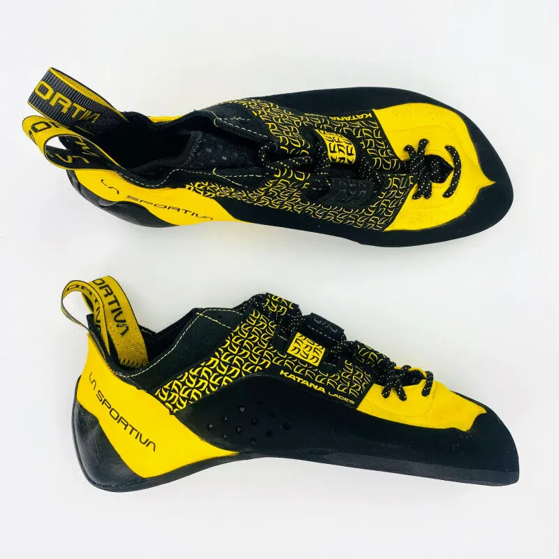 La Sportiva  Katana Laces - Scarpette da arrampicata di seconda mano - Uomo - Giallo - 44