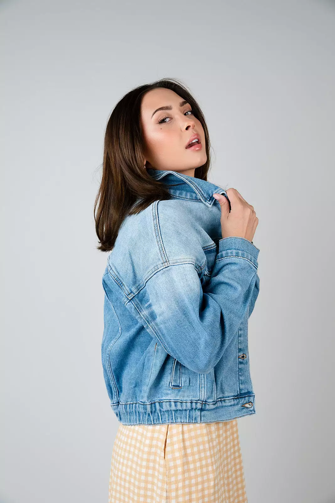 Laurence Denim Jacket-FINAL SALE