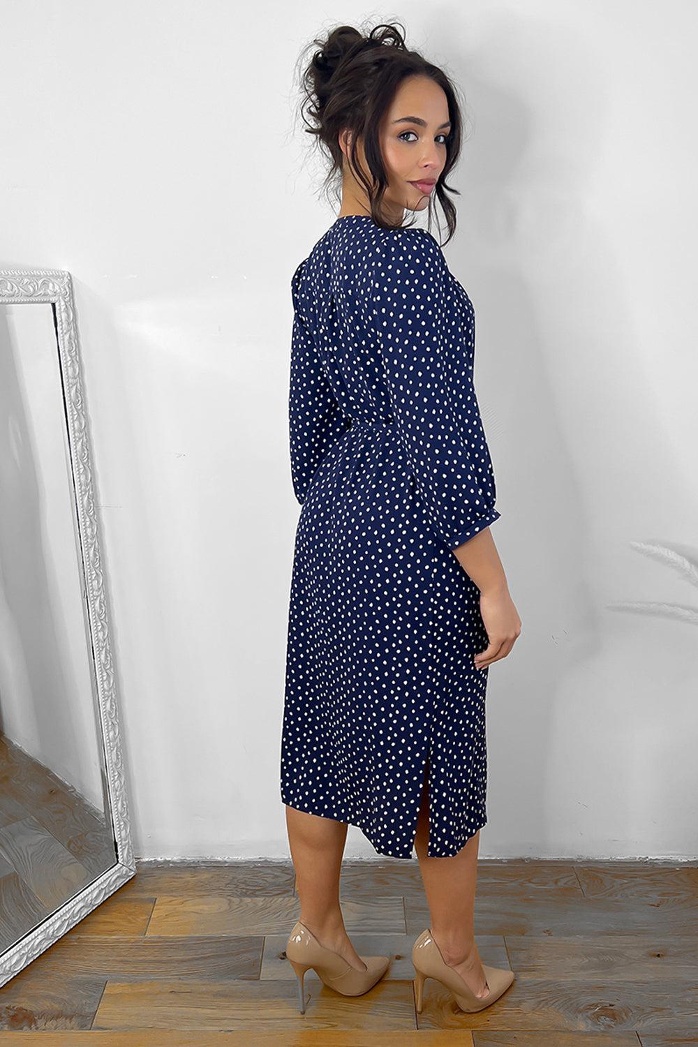 Lightweight Printed Waist Tie Dress