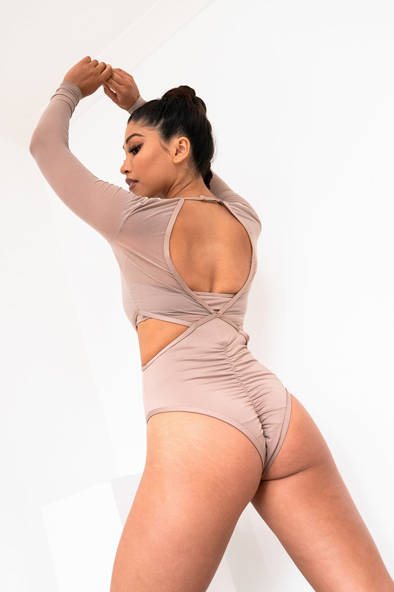 Lunalae Diana Bodysuit - Recycled Mocha