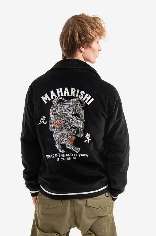 Maharishi jacket men's black color