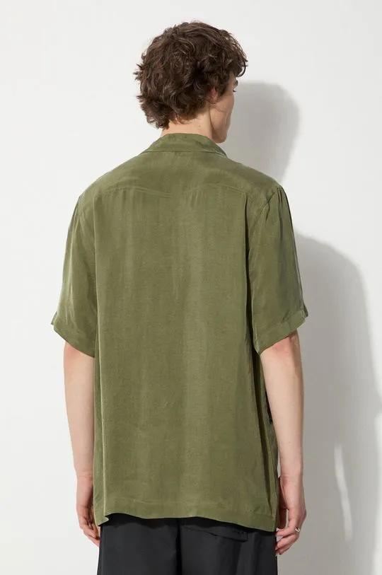 Maharishi shirt Take Tora men's green color 5100.OLIVE