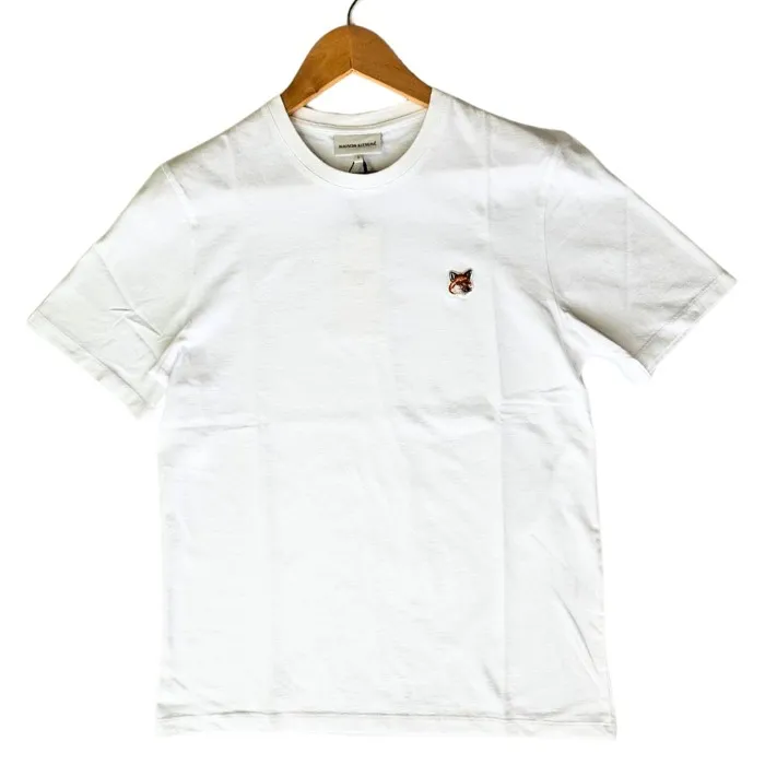 MAISON KITSUNE  |Crew Neck Street Style Plain Cotton Short Sleeves Designers