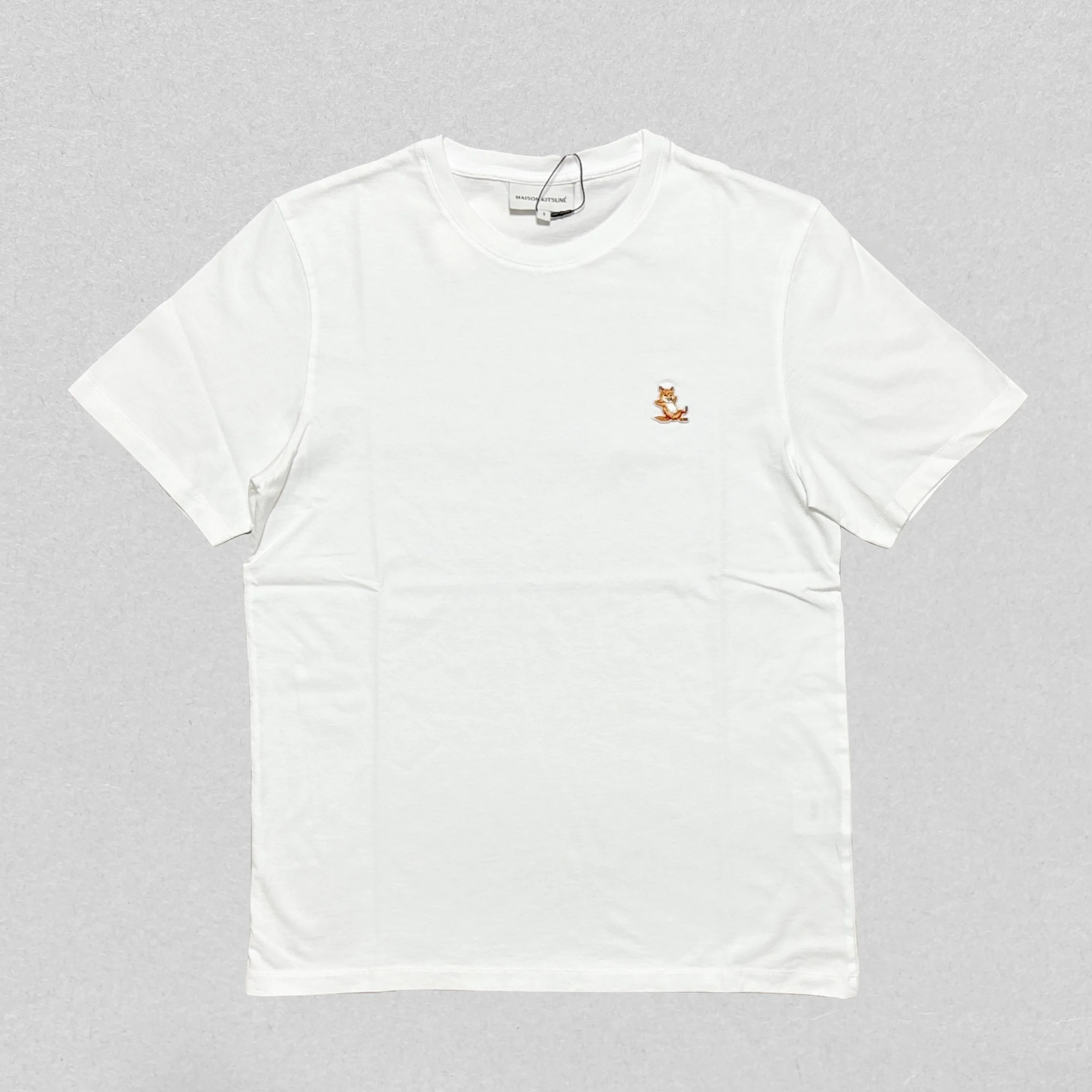 MAISON KITSUNE  |Crew Neck Unisex Collaboration Cotton Short Sleeves Logo