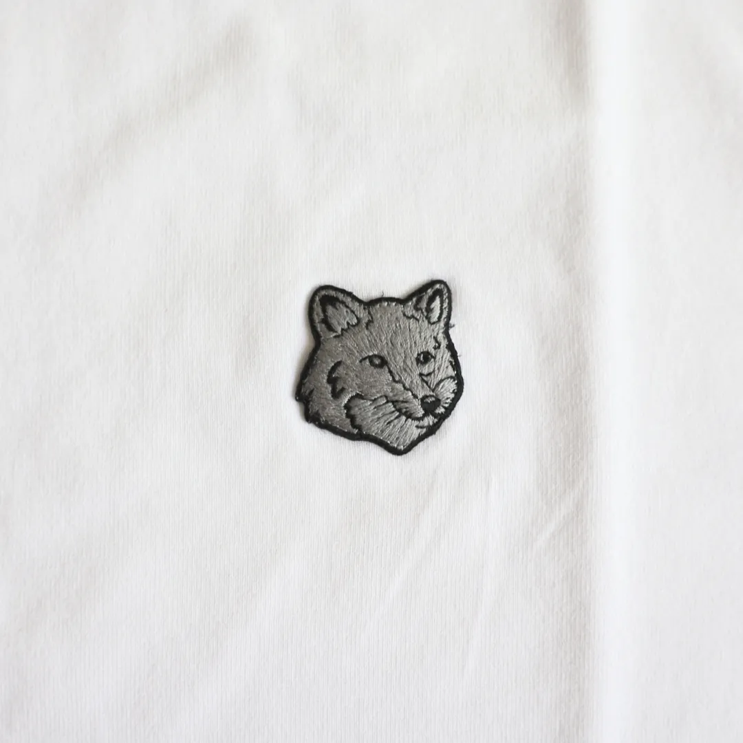 MAISON KITSUNE  |Crew Neck Unisex Street Style Cotton Short Sleeves Logo