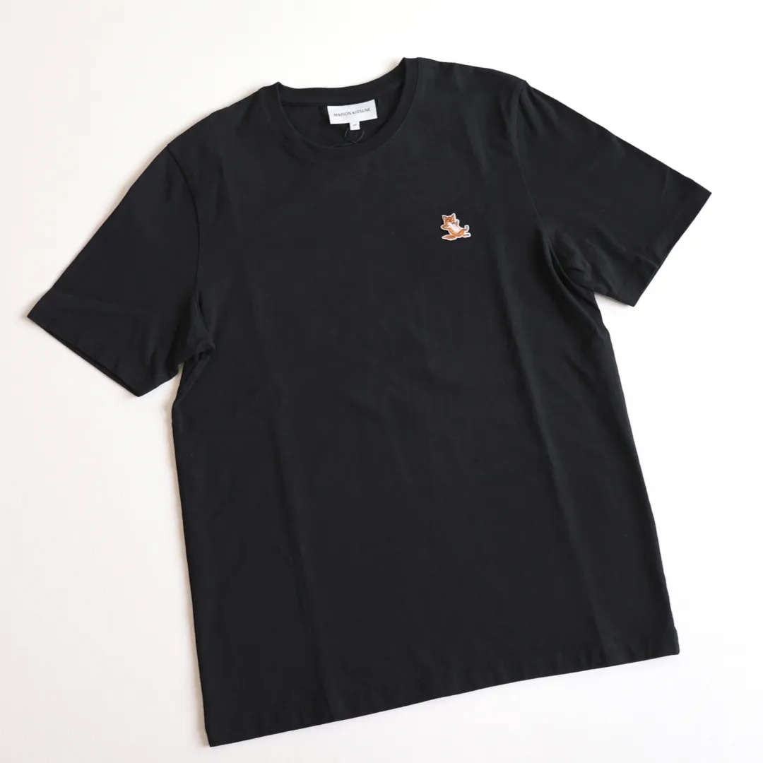 MAISON KITSUNE  |Crew Neck Unisex Street Style Cotton Short Sleeves Logo