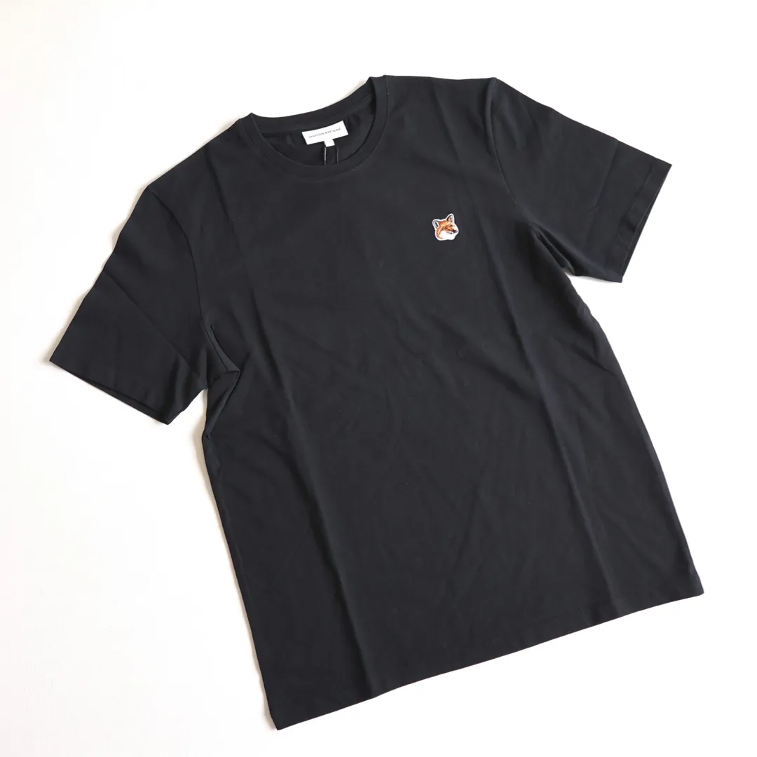 MAISON KITSUNE  |Crew Neck Unisex Street Style Cotton Short Sleeves Logo