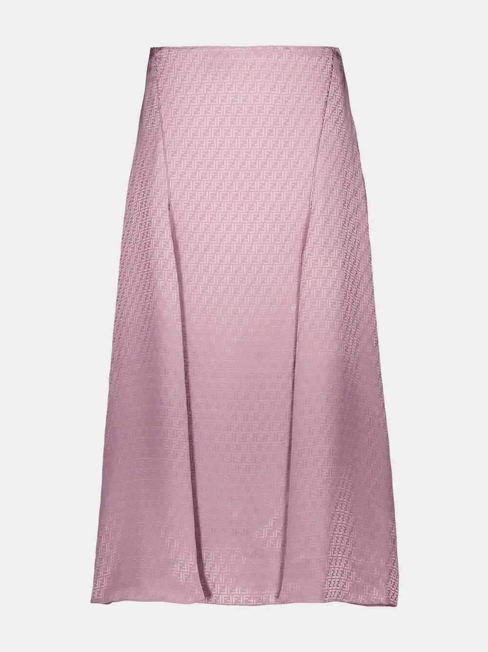 Mauve Pink FF Silk Skirt