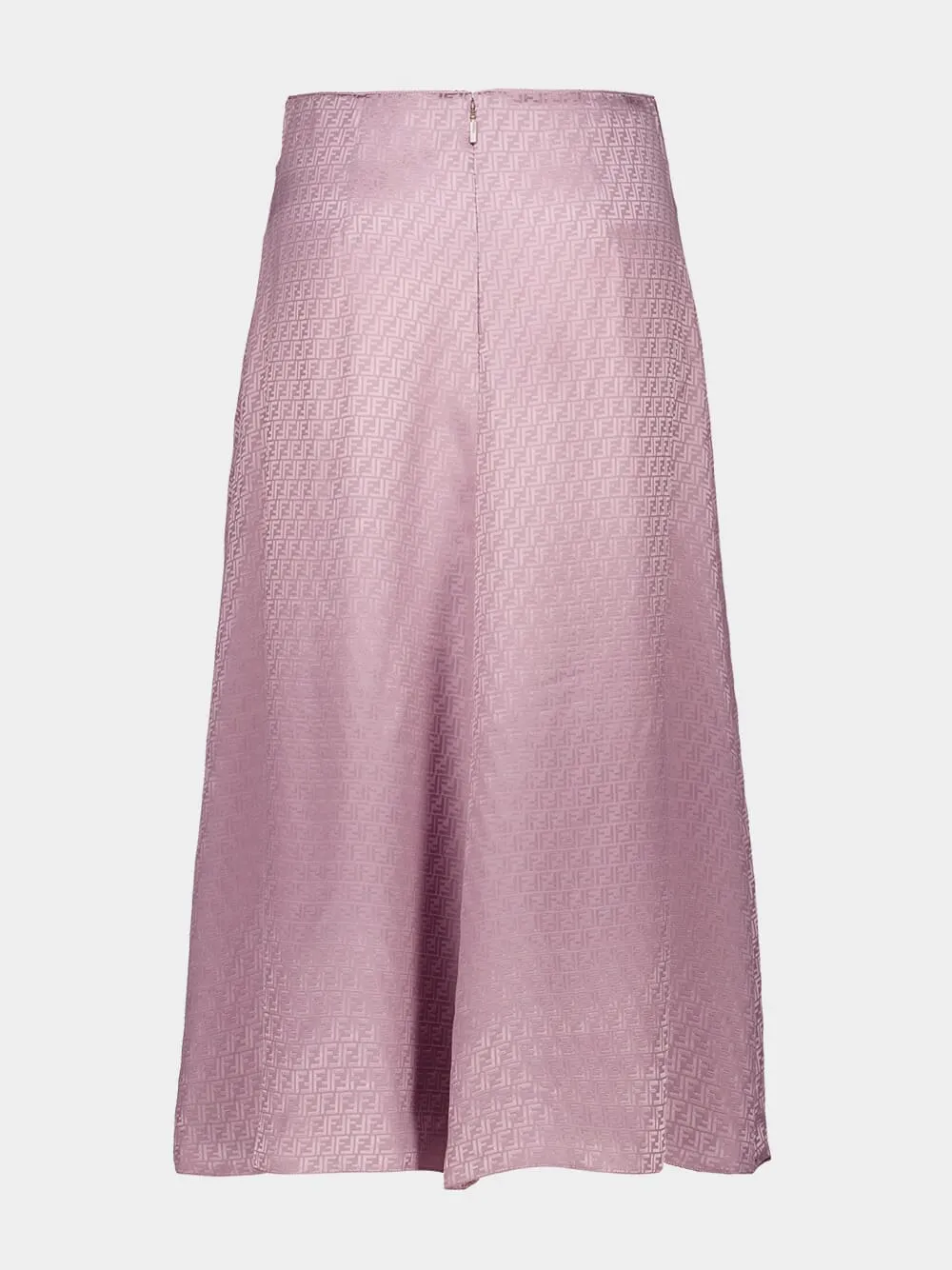 Mauve Pink FF Silk Skirt