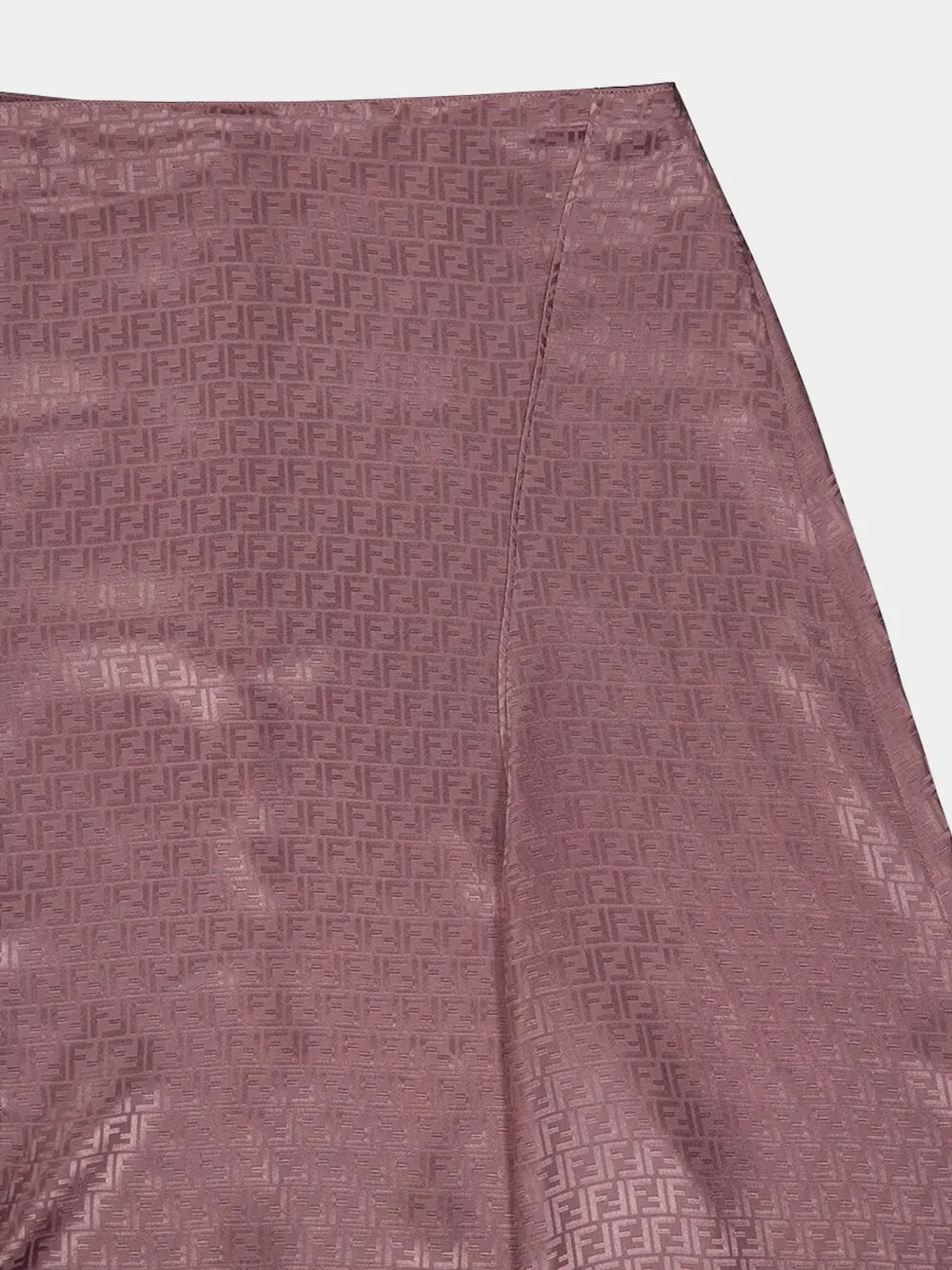 Mauve Pink FF Silk Skirt