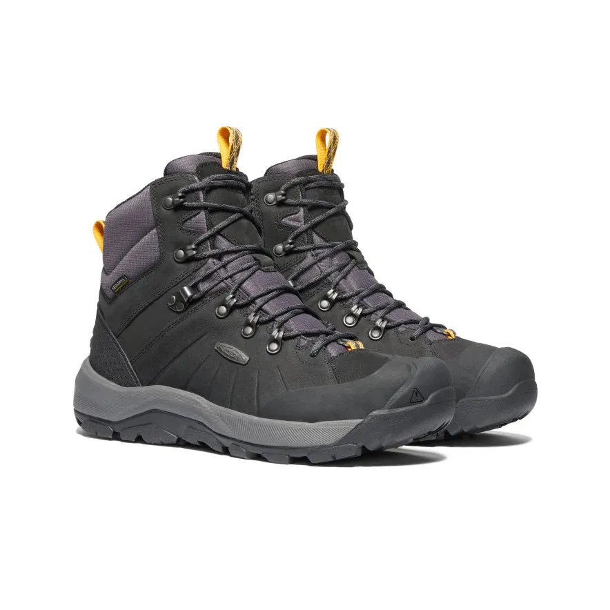 Men's Keen Revel IV Polar Boot Color: Black/Magnet