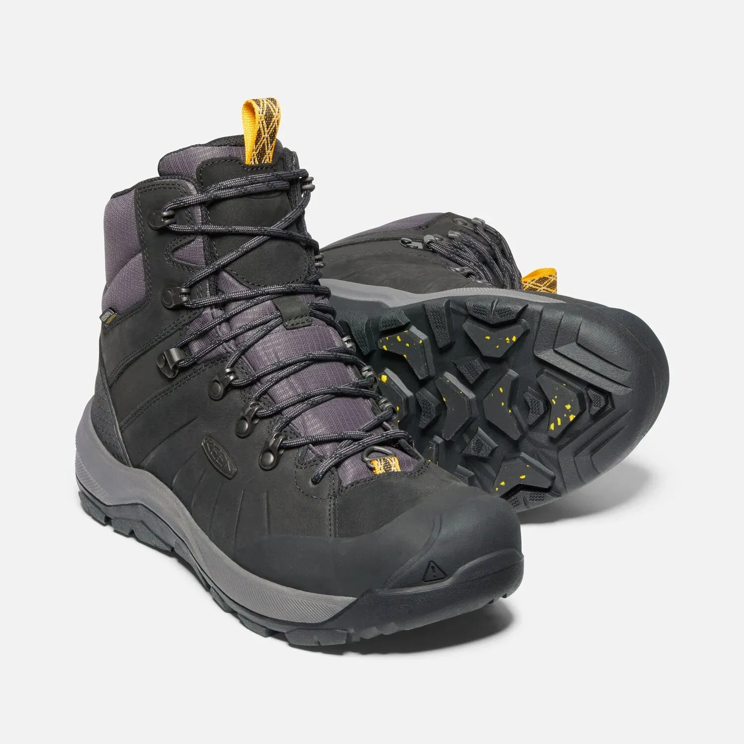 Men's Keen Revel IV Polar Boot Color: Black/Magnet