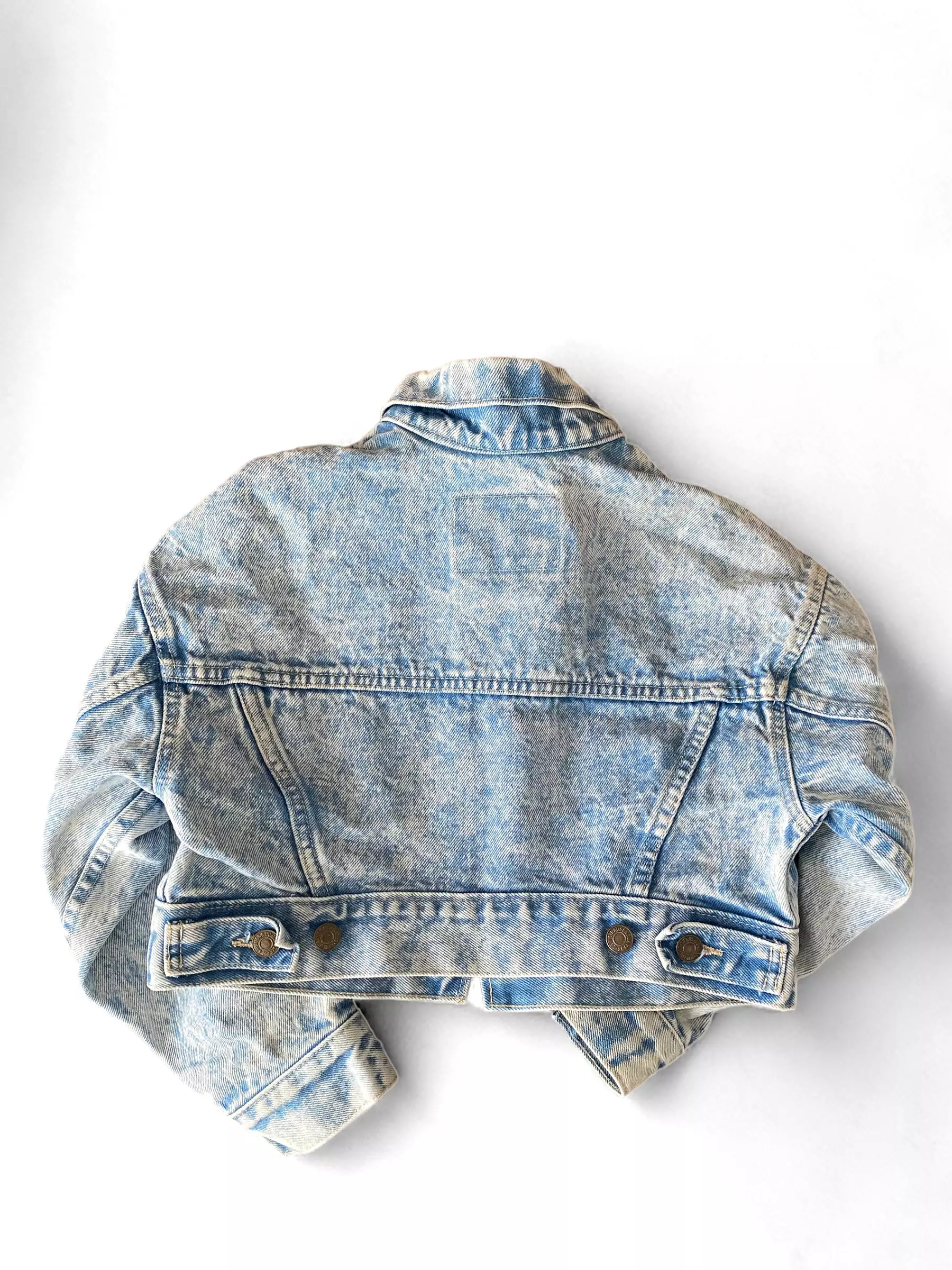 Micro Cropped Denim Jacket