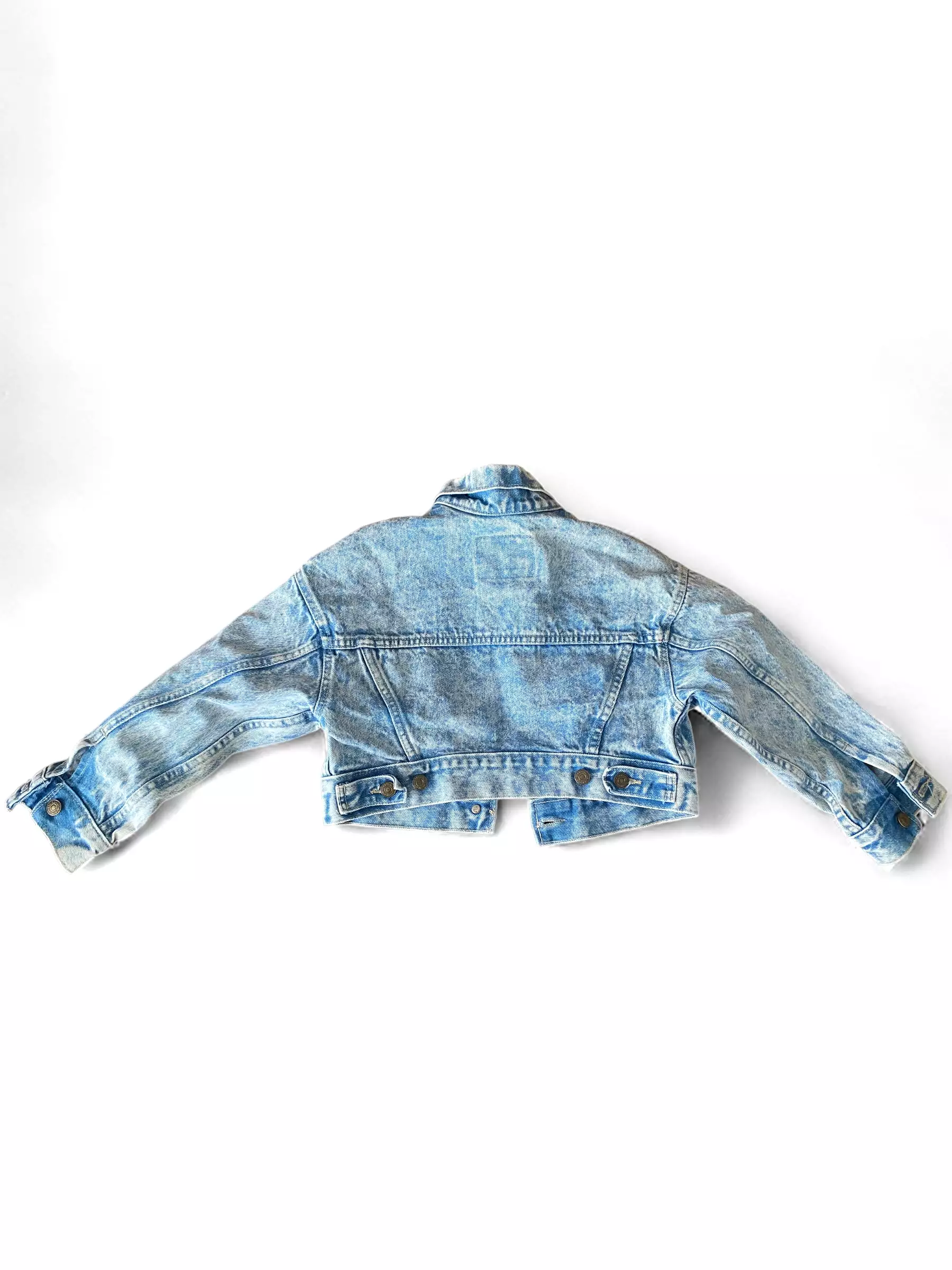 Micro Cropped Denim Jacket