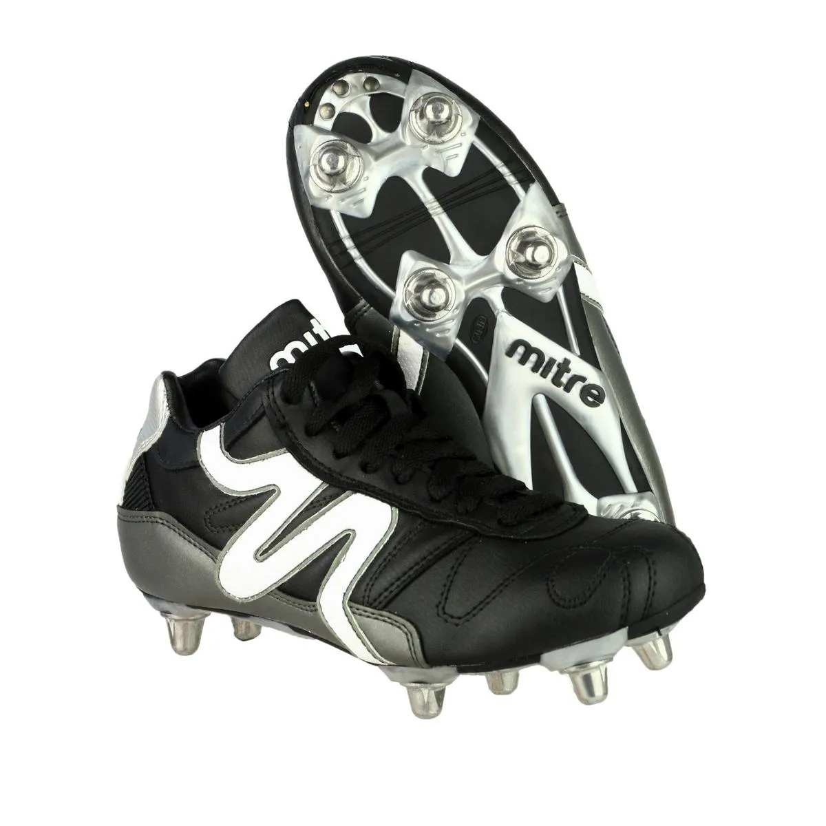 Mitre Italia/Terra Rugby Boot Black