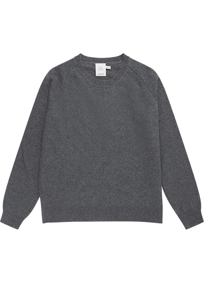 Munthe Sweetcorn Sweater - Charcoal