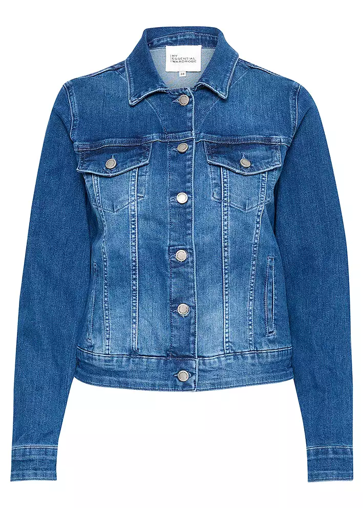 My Essential Wardrobe The Denim Jacket - Medium Blue Wash