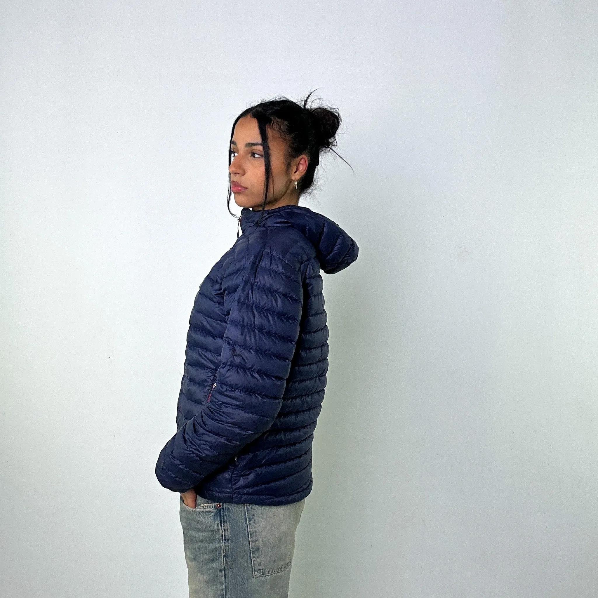 Navy Blue 90s Rab Microlight Alpine Puffer Jacket Coat (M)