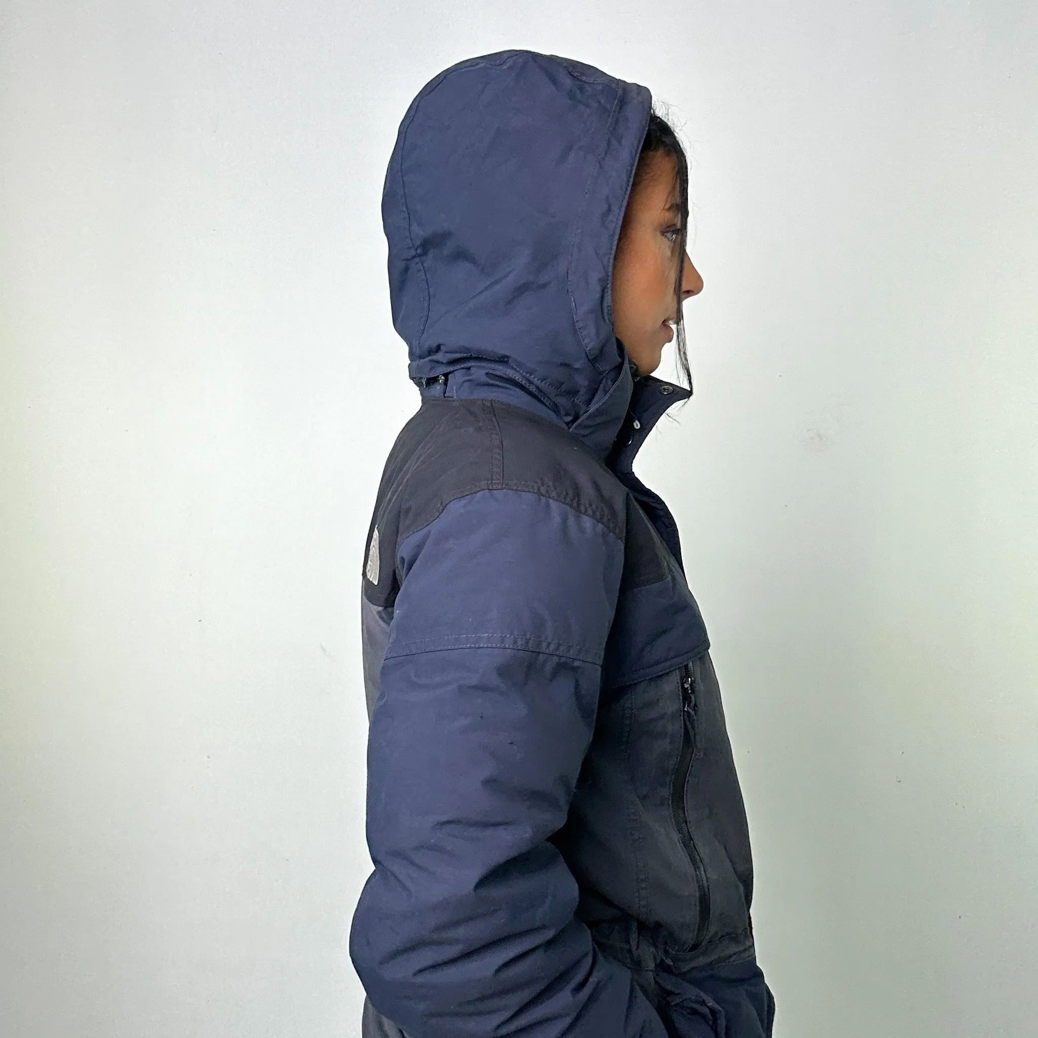 Navy Blue 90s The North Face 550 Series Dryvent  Puffer Jacket Coat (XS)