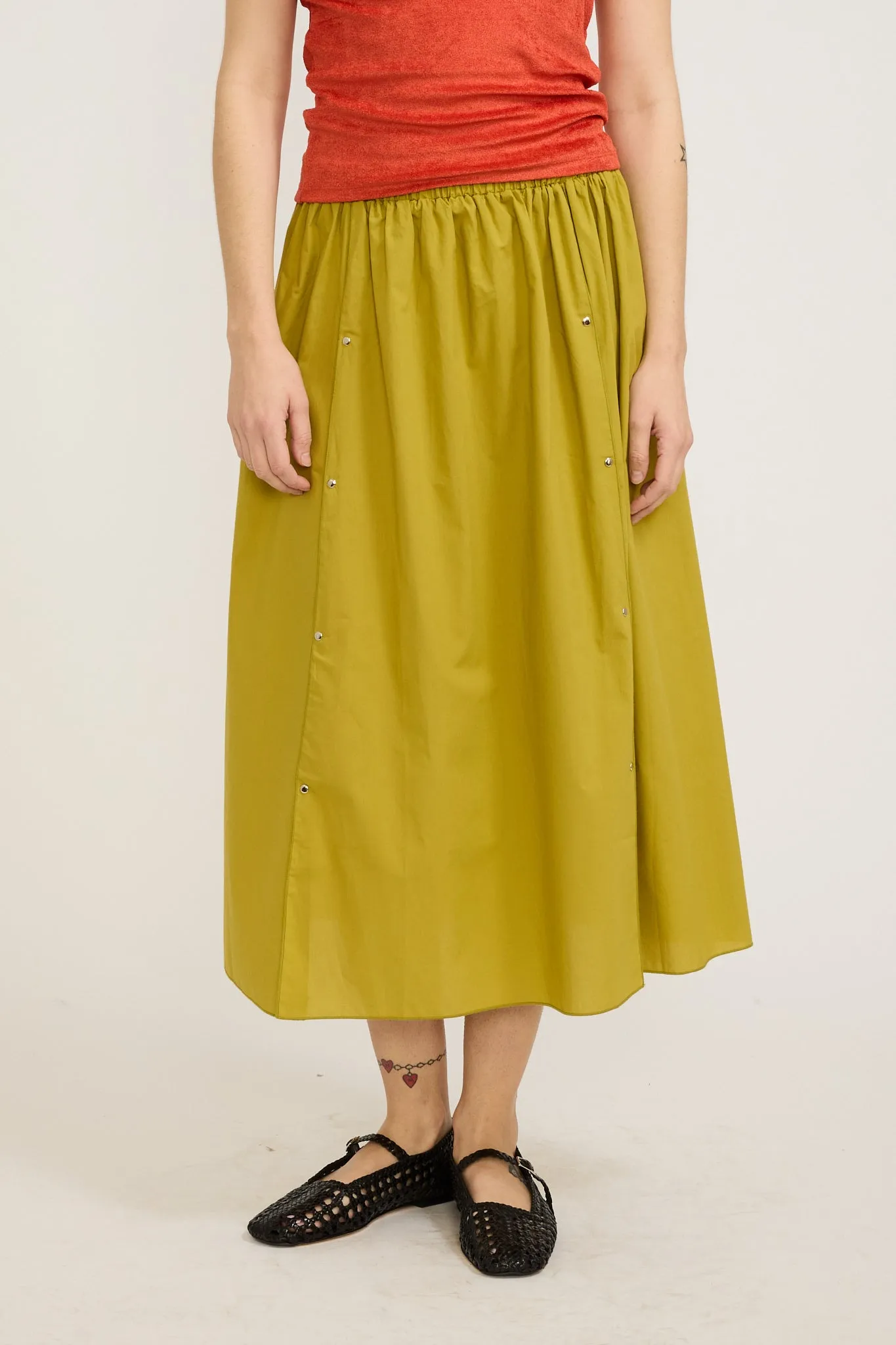 Ned Skirt Brace Green