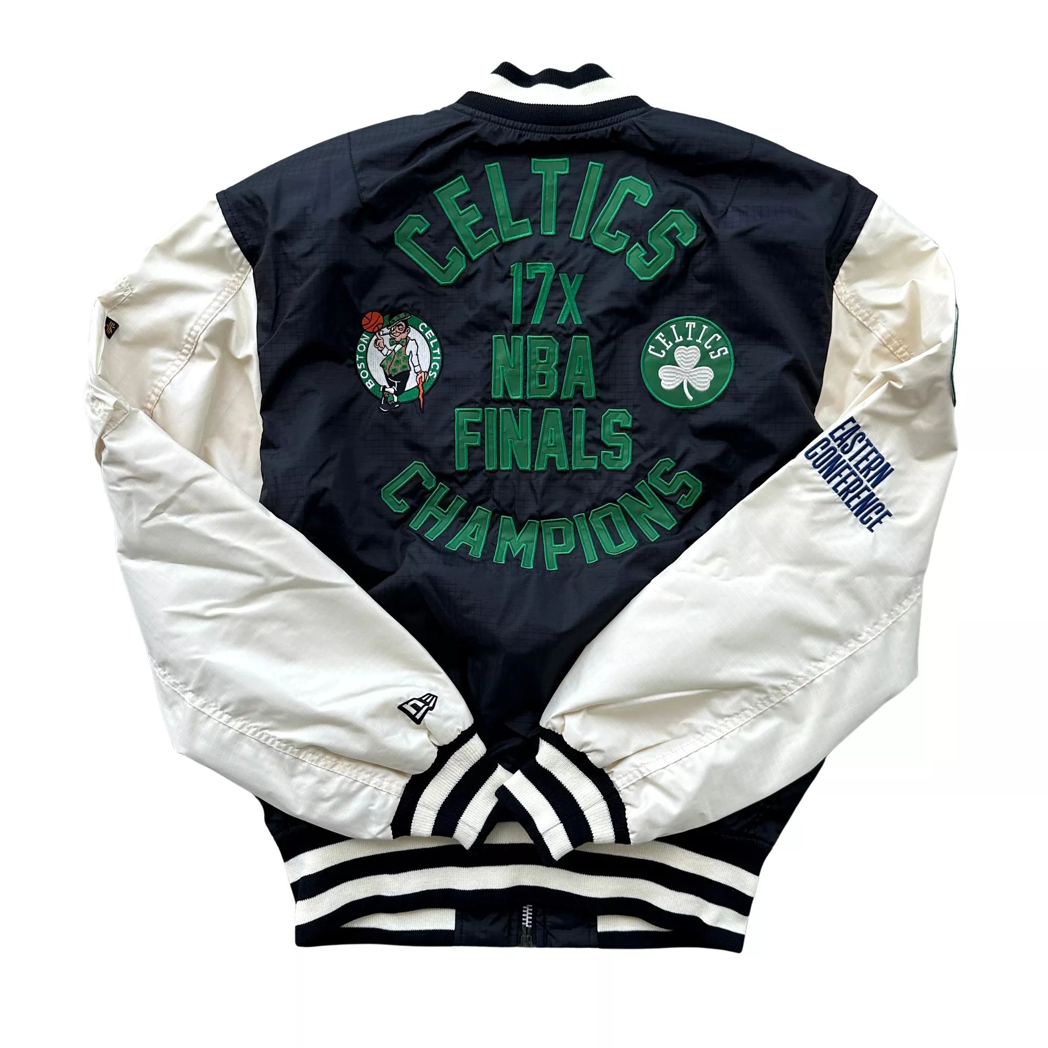 New Era x Alpha Industries MA-1 Bomber Jacket Boston Celtics