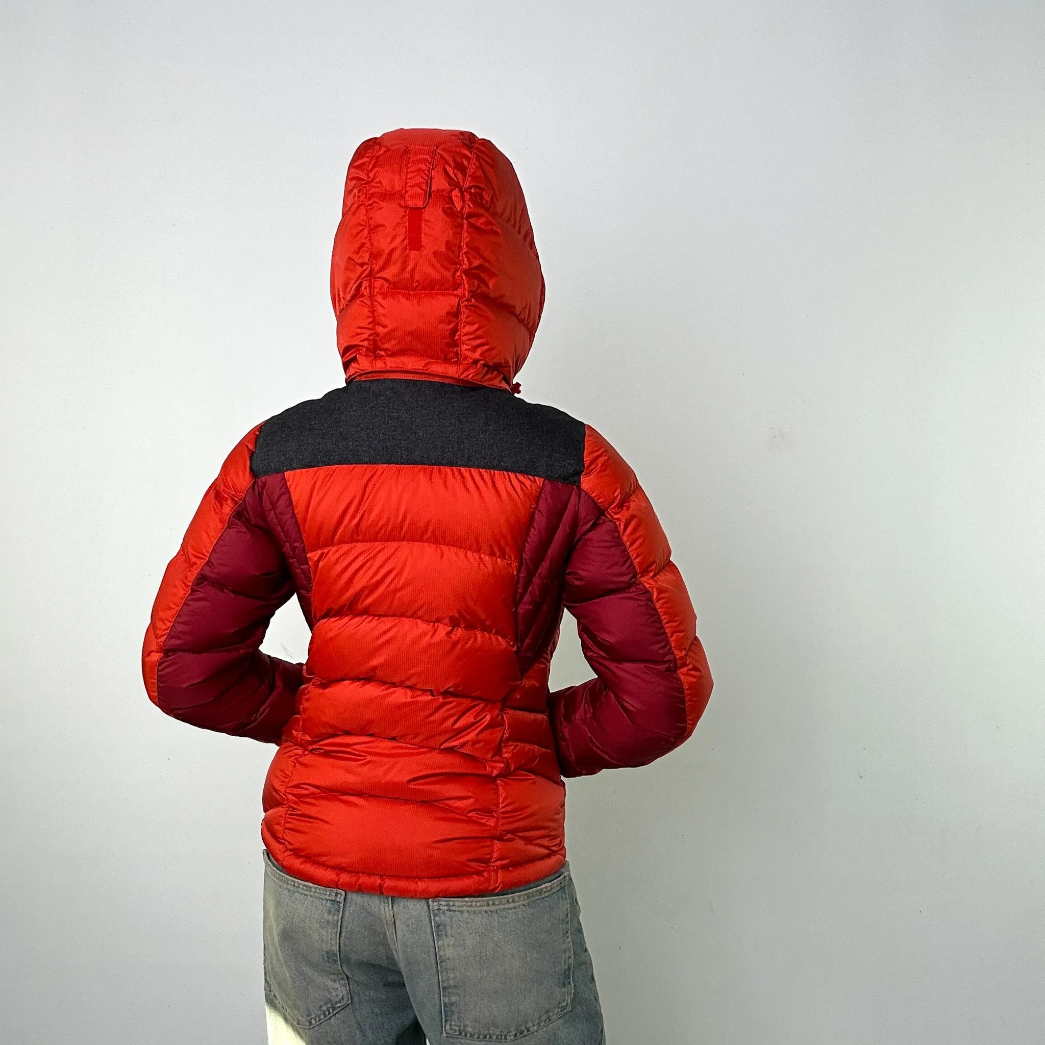 Orange 90s Mont Bell Puffer Jacket Coat (M)