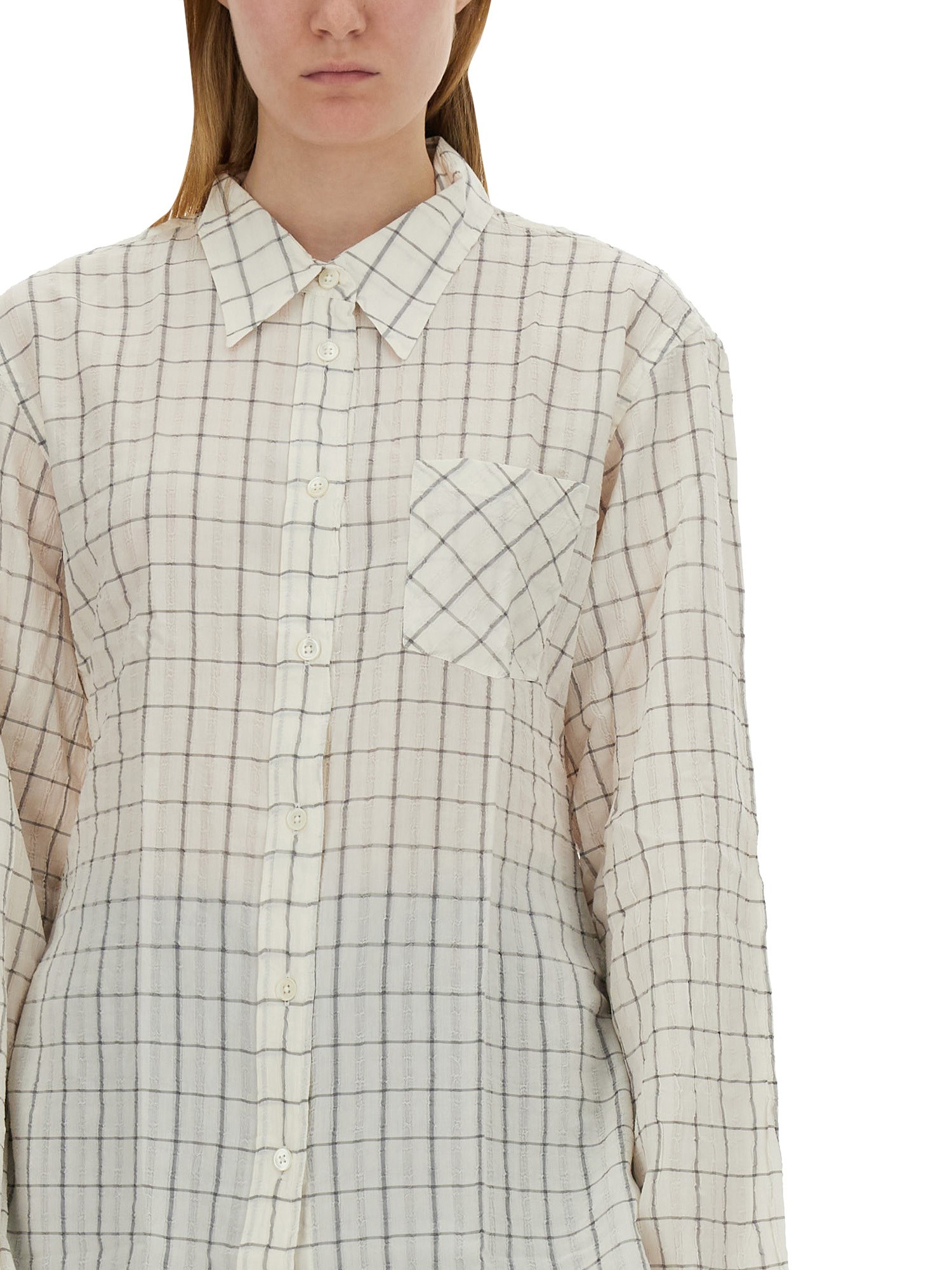 OUR LEGACY    COTTON DAISY SHIRT