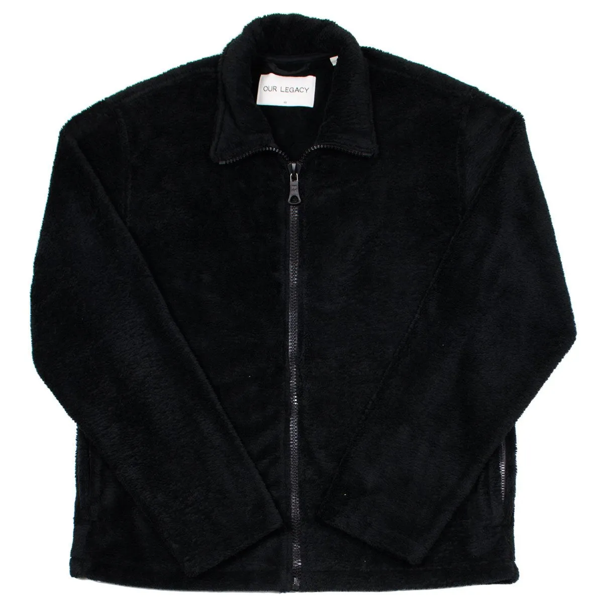 Our Legacy - Funnel Blouson - Black Polarfleece