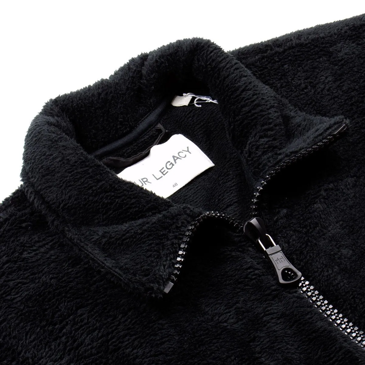 Our Legacy - Funnel Blouson - Black Polarfleece