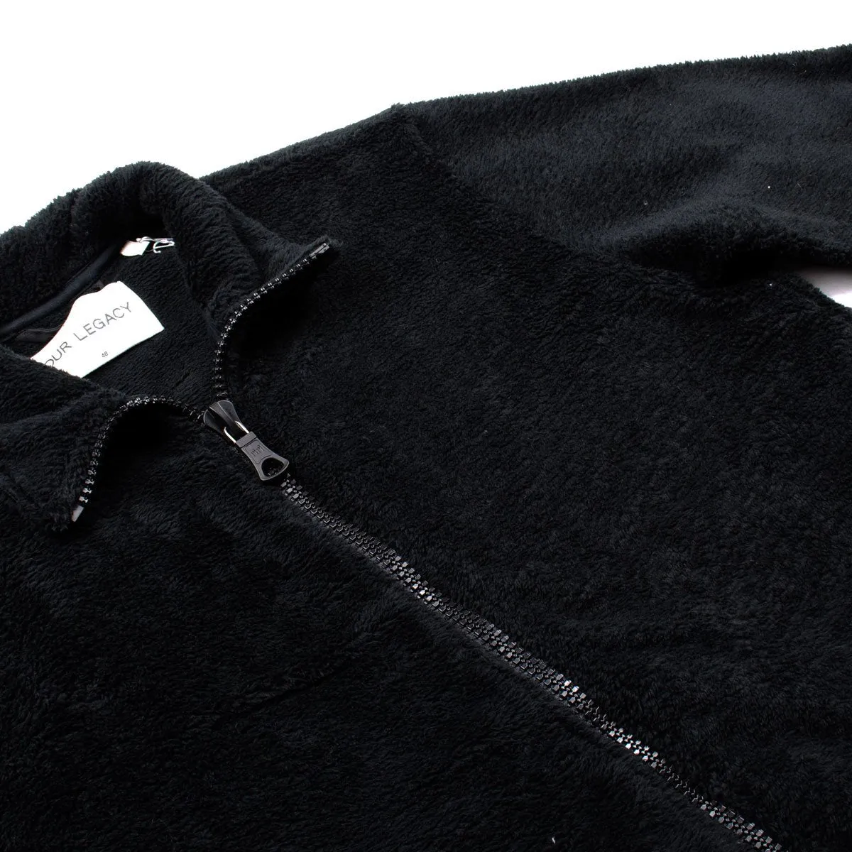 Our Legacy - Funnel Blouson - Black Polarfleece