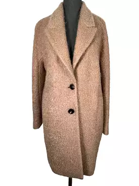 Peserico Camel Mohair Coat Size S