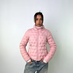 Pink 90s The North Face 550 Series Puffer Jacket Coat (S)