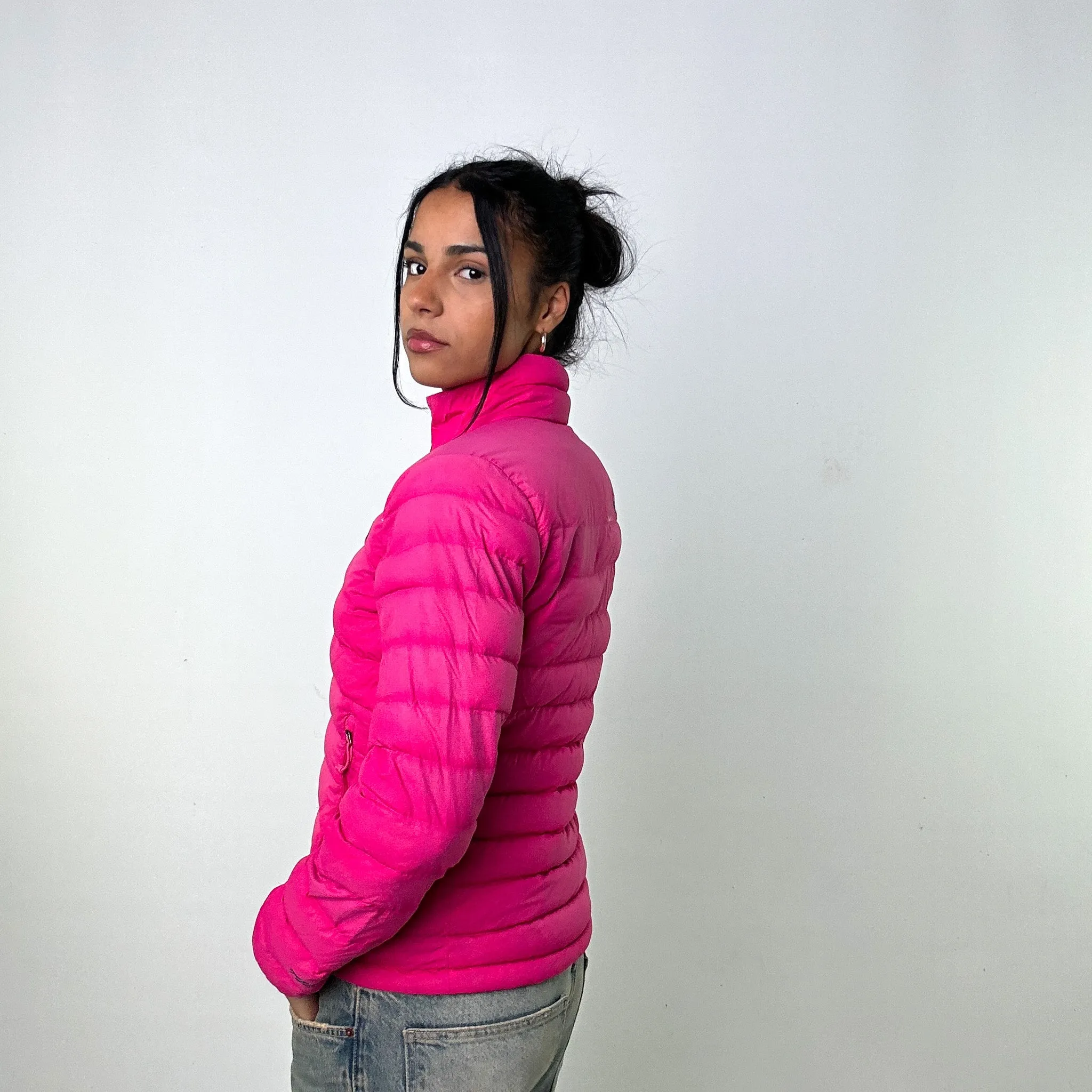 Pink y2ks The North Face 700 Pro Puffer Jacket Coat (S)