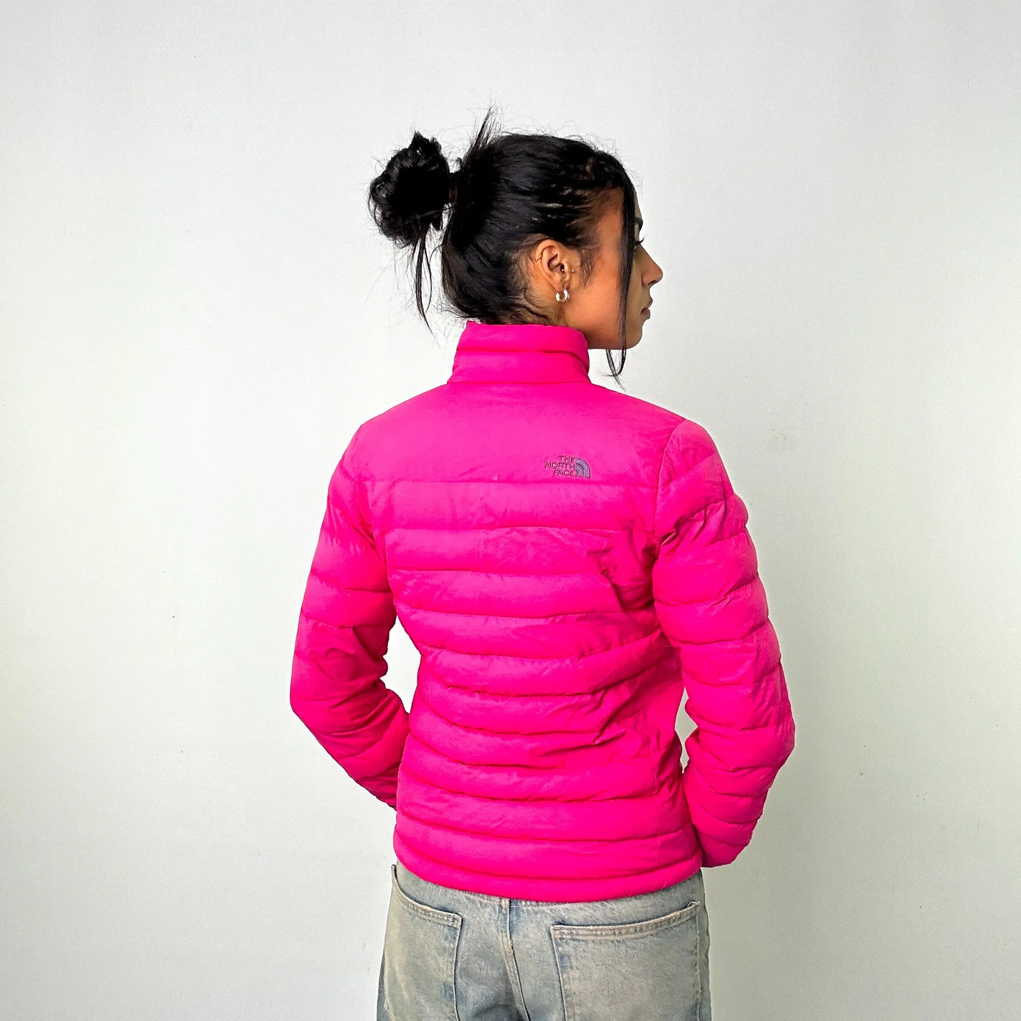 Pink y2ks The North Face 700 Pro Puffer Jacket Coat (S)