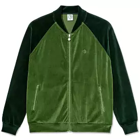 Polar Skate Co. Ralph Jacket Garden Green Velour